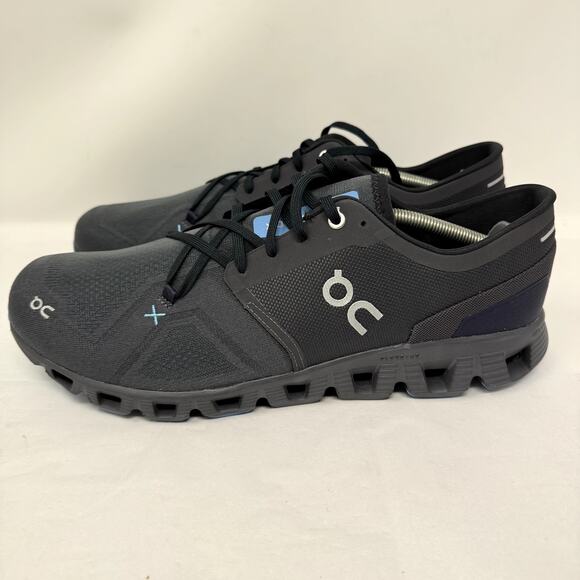 On Running Cloud X Men’s US 13 Training Running Shoes Gray Swiss Engineered - Picture 6 of 9